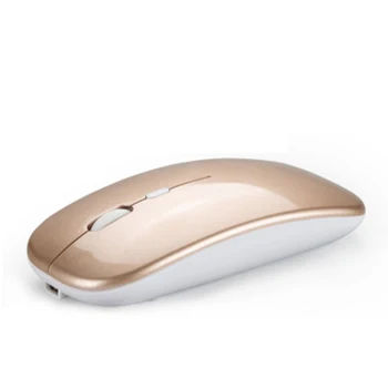

2.4GHz Bluetooth Mouse USB Rechargeable Wireless Thin Silent Mice for Laptop PC Computer 1600 DPI