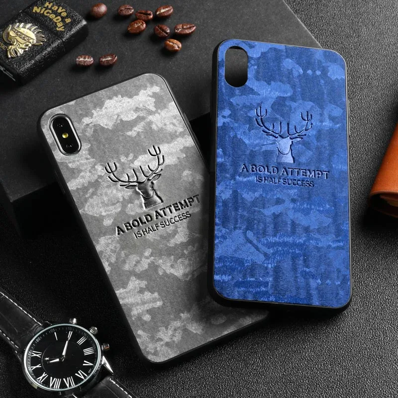 Кожаный чехол с оленем для Xiaomi Redmi K20 Note 7 6 Pro 6A 7A S2 Mi 9T 9 SE 8 A2 A3 Lite Mix 3 CC9 CC9e