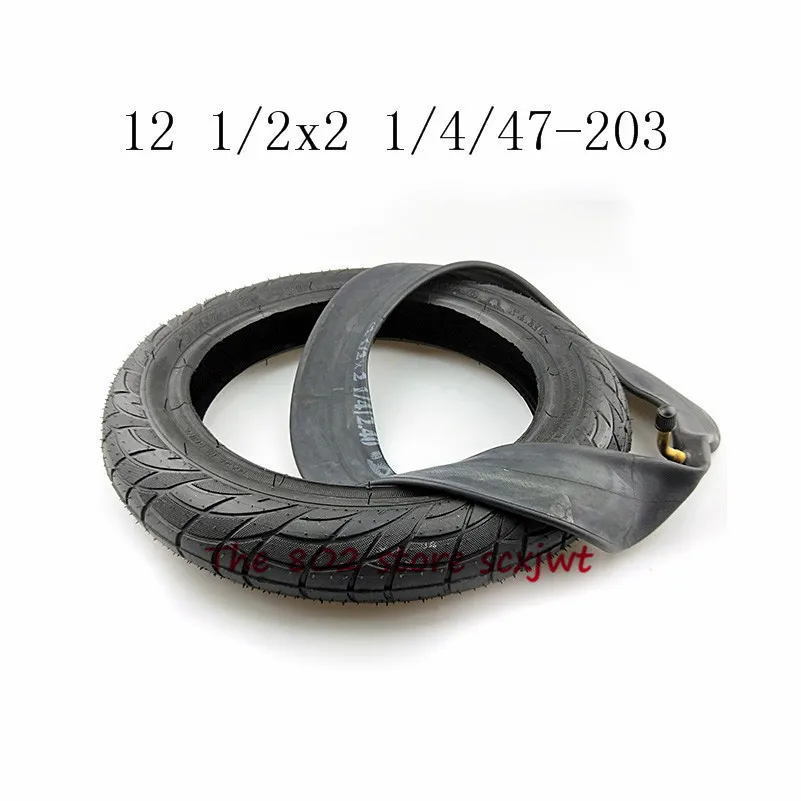 Шины и внутренняя трубка 12 1/2x2 1/4 47 203 подходят для электрического велосипеда