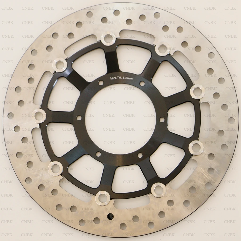 Передний плавающий дисковый поддон, тормозной ротор для HONDA Street Bike CB 1300 F3 CB1300 CB1300F 2003-2004 03 04 - Цвет: Front 7