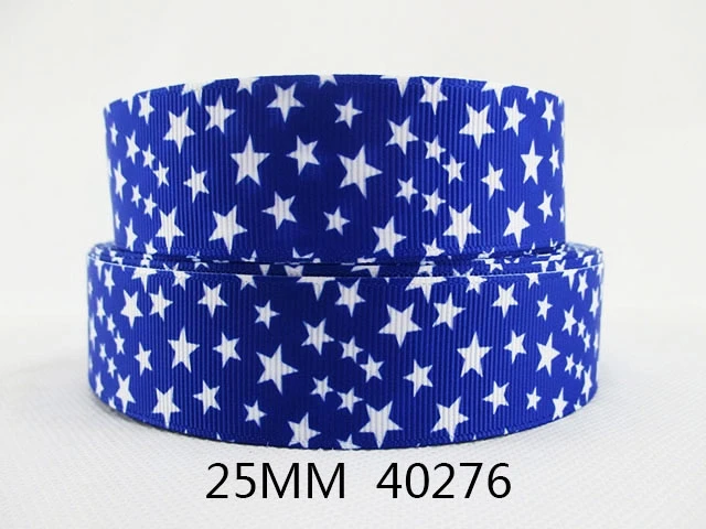 David accessories 1 ''(25mm) Star dot Высококачественная печатная полиэфирная лента 5 ярдов DIY