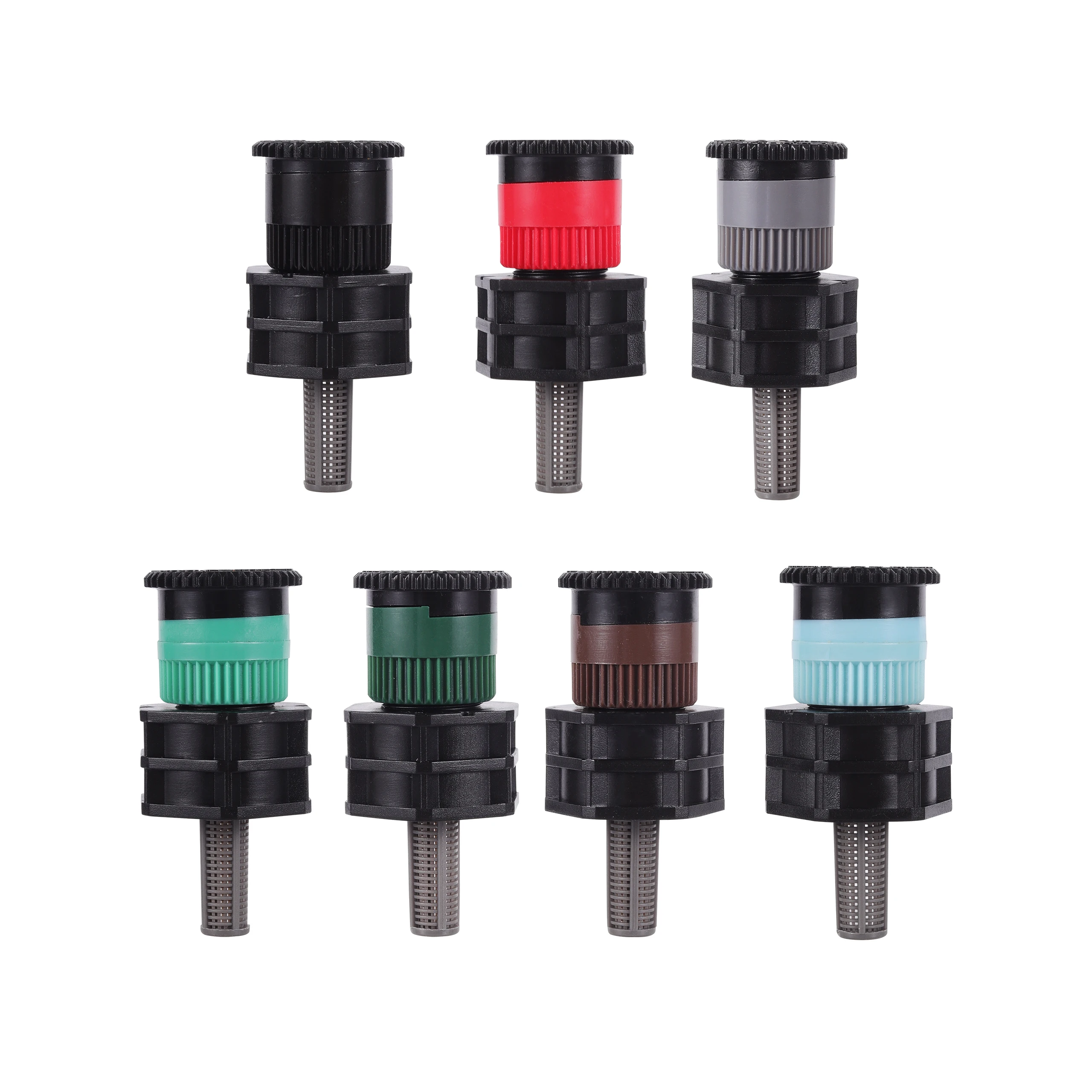1Pc Pop-up Sprinklers Replacement Scattering Nozzles 0~360 Degree Adjustable Garden Park Farm Grass Lawn Crops Irrigation Tool