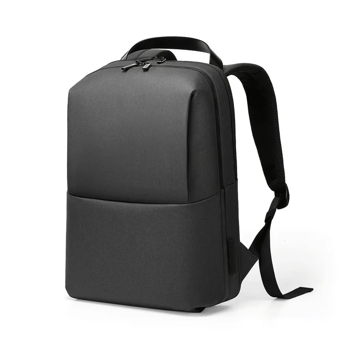 Meizu, одноцветные водонепроницаемые Рюкзаки для ноутбука, женские и мужские рюкзаки, школьный рюкзак, большая емкость для путешествий, сумка для улицы - Цвет: Black
