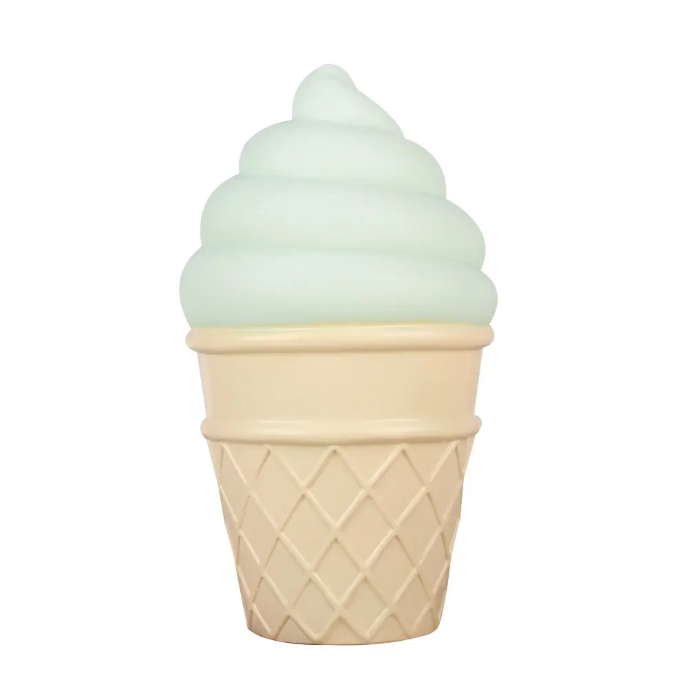 Светодиодный Мультфильм Portble мороженое моделирующий Ночной светильник лампа