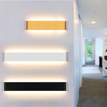 

4W 8W 14W LED wall light creative aluminum long strip ultra-thin indoor wall light luxury simple household lighting AC85-265V