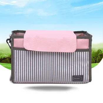 

Baby Stroller Bag Infant Nappy Bags Outdoor Carriage Hanging Bottle Storage Wheelchair Organizer Portable Hanging Bags J75