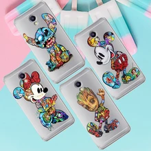 Groot 스티치 Meizu M3S M5 M5S M5C M6 M3 M5 M6 참고 U10 U20 커버 Coque Etui 카파 Funda 만화 귀여운 소프트(China)