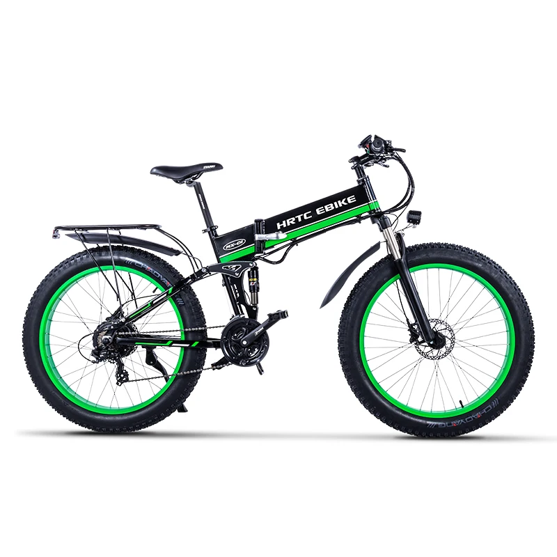 Excellent 26inch electric mountain bicycle fat ebike 48V750W electric bicycle Soft tail e-bike fold frame Maximum speed 45km/h EMTB 3