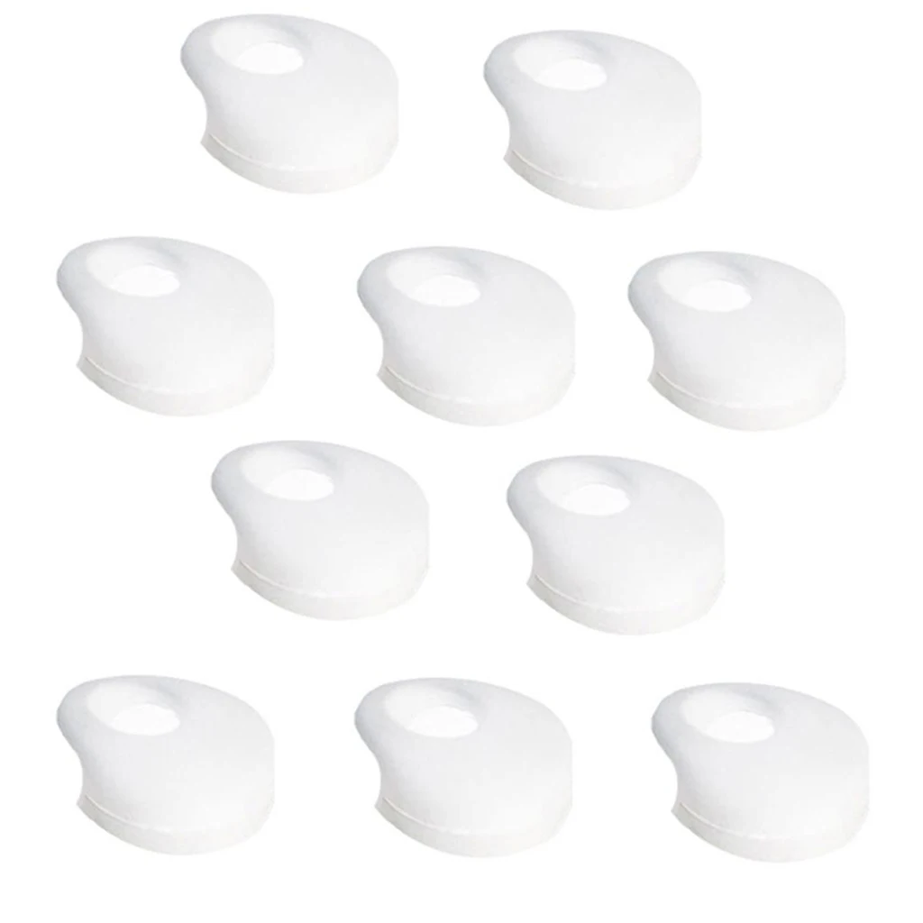 10 Pcs Soft Silicone Earbud Headphone Cap Ear Pads Cover Headset Ear Tips Rubber Gel Earbuds Ear Tips Eargels Caps Replacement