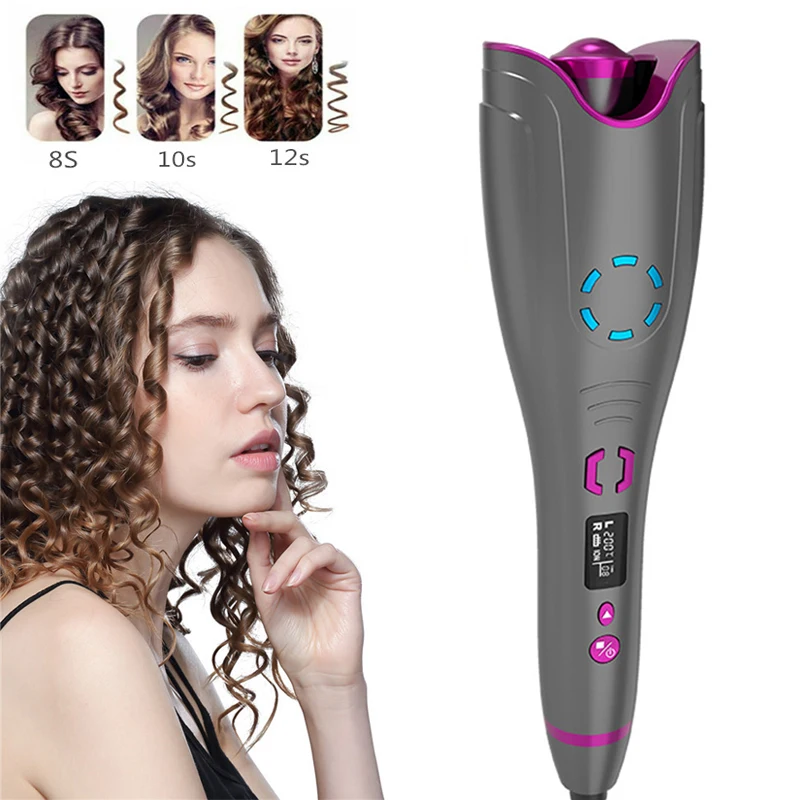 плойка для волос Профессиональные автоматические бигуди вращающиеся