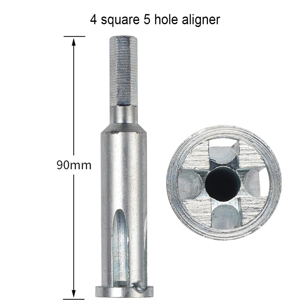 4 square 5 hole Электрический инструмент для закручивания проводов, инструмент для зачистки проводов, Универсальный автоматический закручивающий станок для зачистки проводов - Цвет: 4 square 5 hole