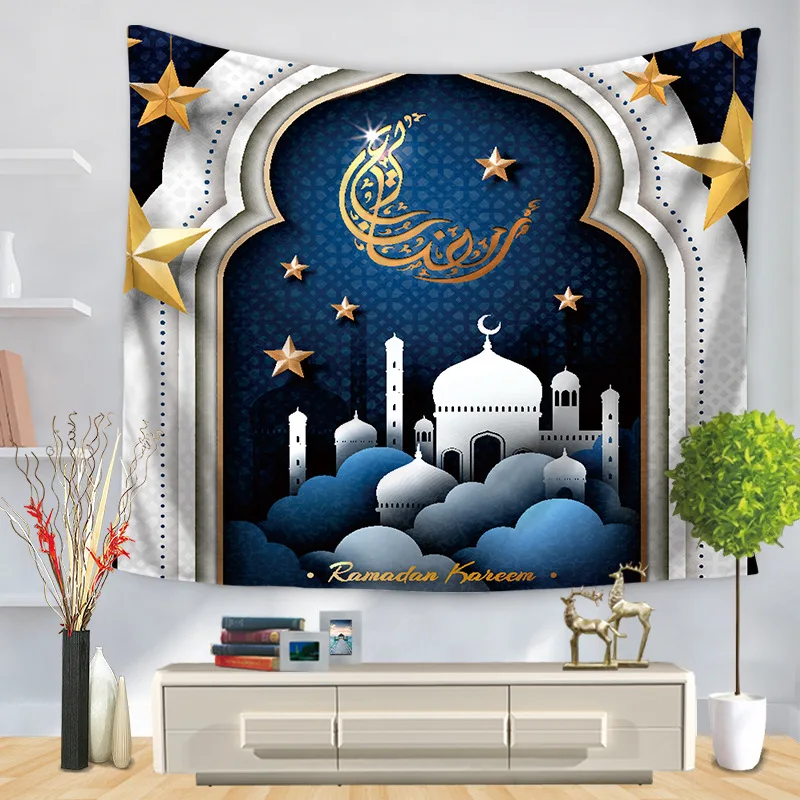 Thregost Arabian Ramadan настенный гобелен Современная Настенная подвесная прямоугольная, ТКАННАЯ домашняя декоративная настенная вешалка гобелены