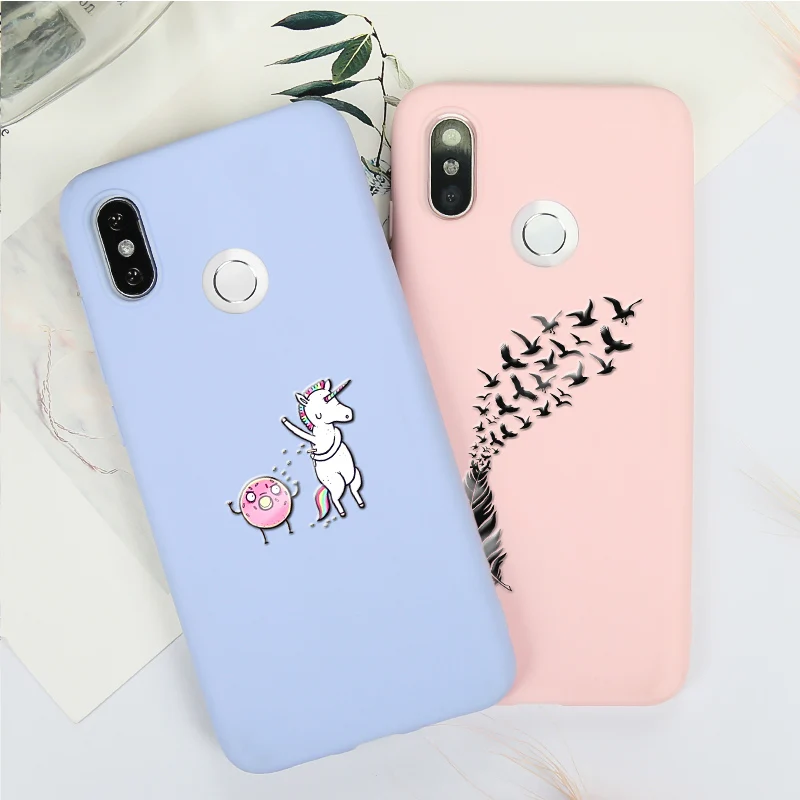 Милый яркий чехол для телефона Xiaomi Redmi 5 7 5A 6A 7A Pro Note 6 | Мобильные телефоны и