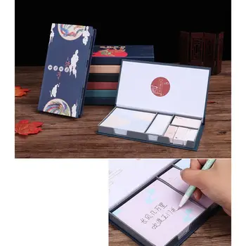 

480 Sheets Crane Retro Memo Pad Sticky Notes Index Stickers Students School Supplies Stationery