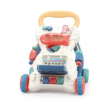 Babylove le многофункциональная детская игрушка-ходунок, ходунок, может набрать вес, анти-падение, четыре колеса, тележка