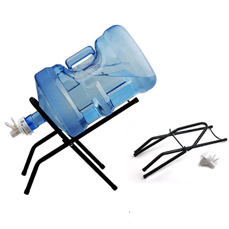

Outdoor folding bucket bracket portable Non Slip drinking water inverted water dispenser bracket