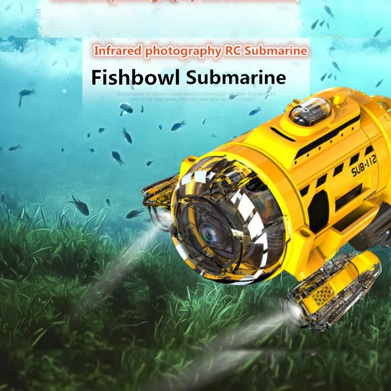 rc sub with camera