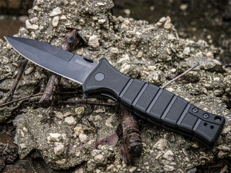 Kershaw k3425 складной нож 8CR13 лезвие жесткий нейлон стекло волокно ручка карманный Кемпинг Охота тактические ножи для выживания EDC