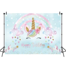 ^#Cheap Unicorn Backdrop Birthday Party Children Rainbow Girl Background for Photo Baby Shower Pattern Custom Backgrounds for Photo ^#Cheap Unicorn Backdrop Birthday Party Children Rainbow Girl Background for Photo Baby Shower Pattern Custom Backgrounds for Photo