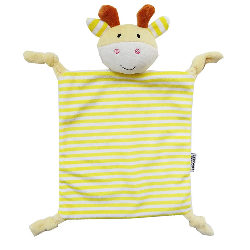 05deer Детское комфортное полотенце для ухода за животными, плюшевые успокаивающие игрушки для новорожденных, детский грызунок, развивающее детское полотенце - Цвет: 05deer