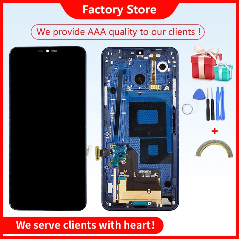 ЖК-дисплей для LG G7 G710EM G710PM G710VMP G710TM G710N G710VM кодирующий преобразователь сенсорного