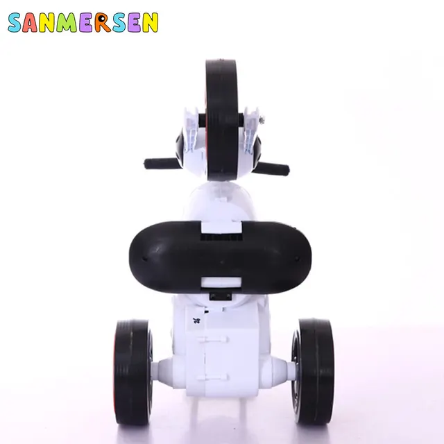 Children's Electric Tricycle Motorcycle With Cool Light Charging Motorcar Baby Three Wheels Ride On Cars For Kids 2-6 Years Old 4