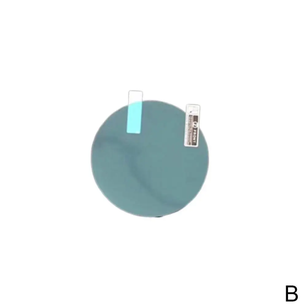 Высокое качество, 2 шт., непромокаемая пленка, анти-туман, боковое окно, светоотражающая, против царапин, прозрачная защитная пленка для автомобиля, зеркало заднего вида, стекло - Цвет: Темно-серый