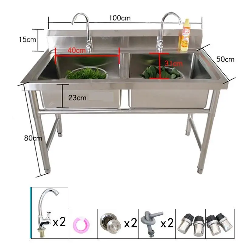 Lava Manos Integral Spoelbak Cuisine Lavandino Evier Banheiro Afwasbak Lavabo Fregadero De Cocina Cuba Pia Cozinha кухонная раковина