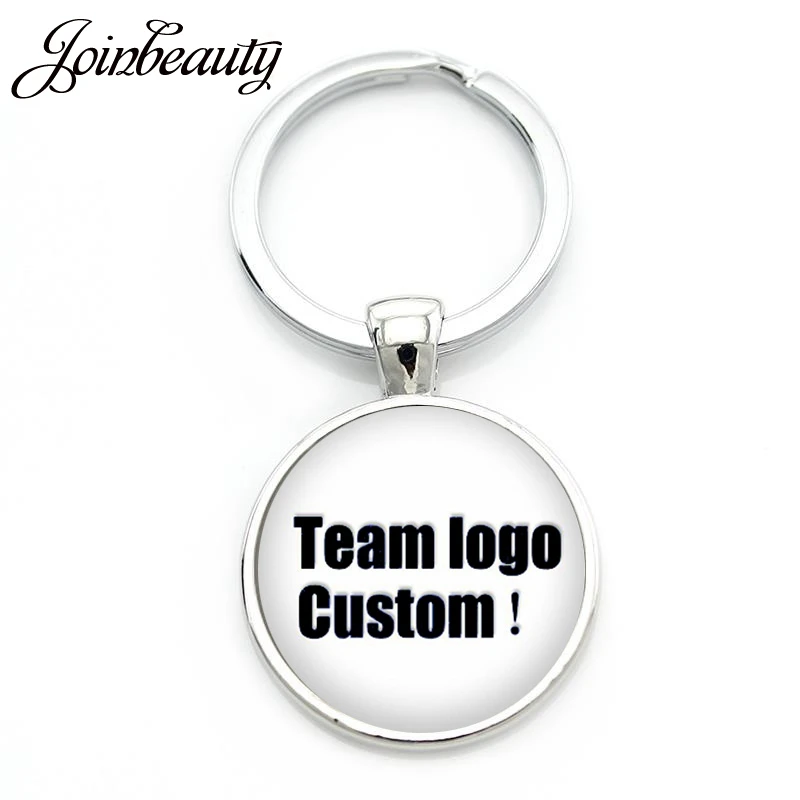 JOINBEAUTY Charm Custom Team logo Photo keychain Glass Cabochon Jewelry For Souvenir Gift NA01 | Украшения и аксессуары