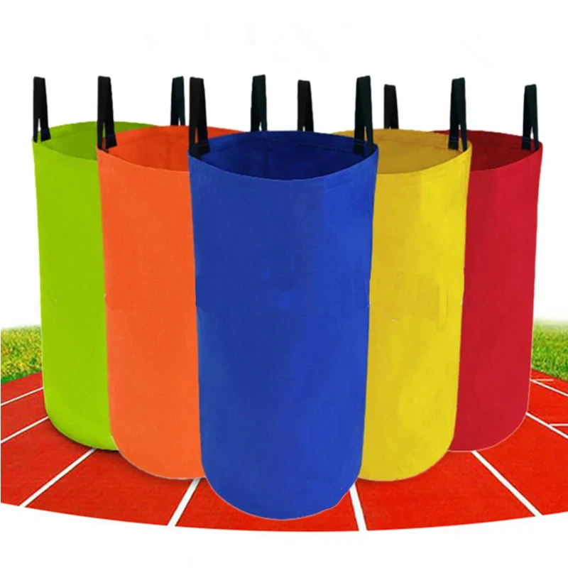 Kids Adult Familie Sack Racing Games Springen Sport Training Party Outdoor Fun Speelgoed School Activiteit Race Bag 1pc | Игрушки и