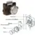 2021 Новый Camper Car Push Lock RV Caravan Boat Motor Home Cabinet Ящик Защелка Кнопки Замки Для Мебельной Фурнитуры