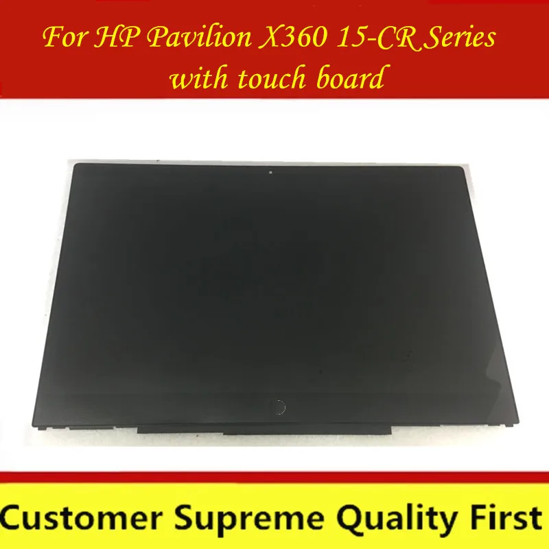 Для HP Pavilion x360 15 CR cr0211ng cr0002ur cr0003ur cr0004ur cr0005ur ЖК дисплей сенсорный дигитайзер в
