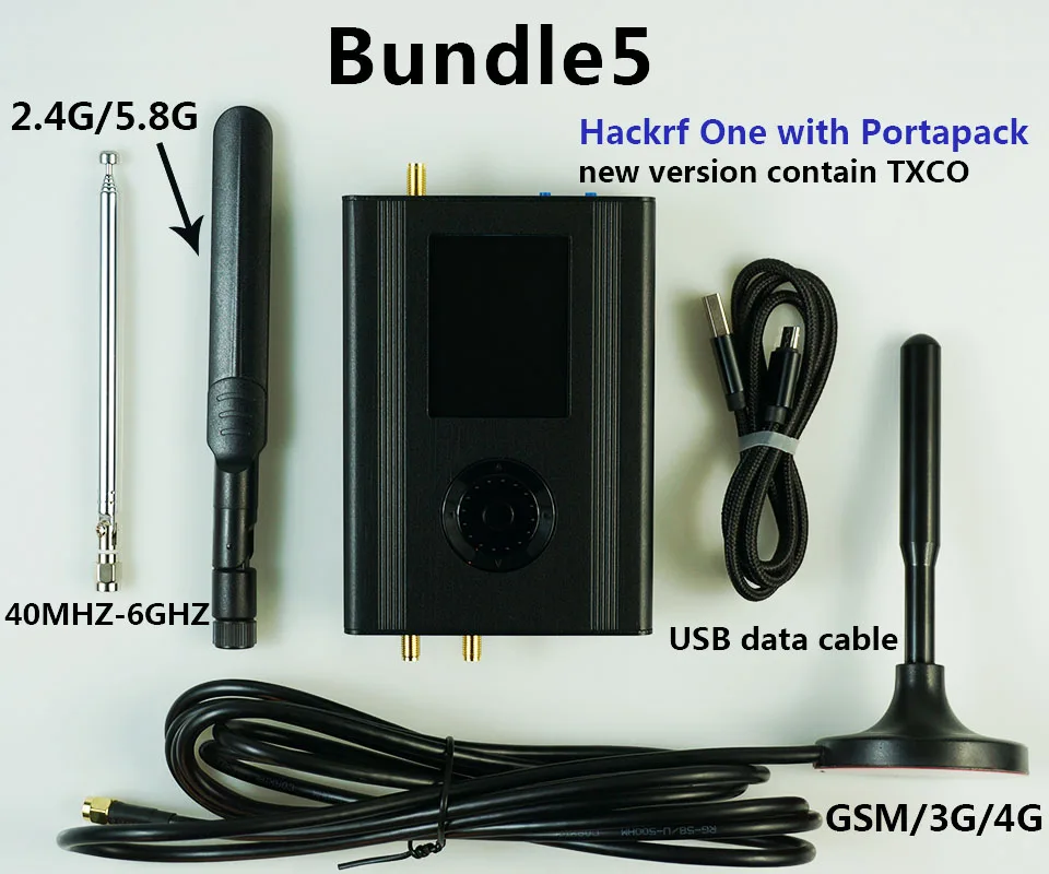 PortaPack консоль для HackRF One 1 МГц 6 ГГц SDR приемник и передача AM FM SSB ADS B SSTV Ham