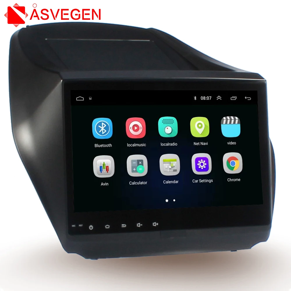 Sale Android 8.1Car Radio For Hyundai IX35 2010 Car GPS Multimedia Navigation Player With Bluetooth WIFI 3