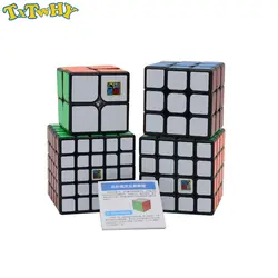 Набор скоростных кубиков, Moyu Mofang Jiaoshi MF2S 2x2 MF3S 3x3 MF4S 4x4 MF5S 5x5 Невидимый волшебный куб 234 набор с подарочной коробкой
