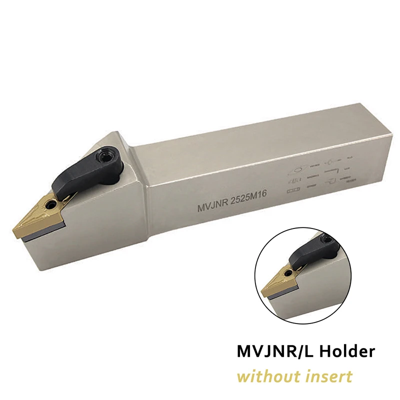 MVJNR MVJNL держатель внешнего токарного инструмента с ЧПУ Токарный резак MVJNR1616H16 MVJNR2020K16 MVJNR2525M16 для токарных вставок VNMG160404
