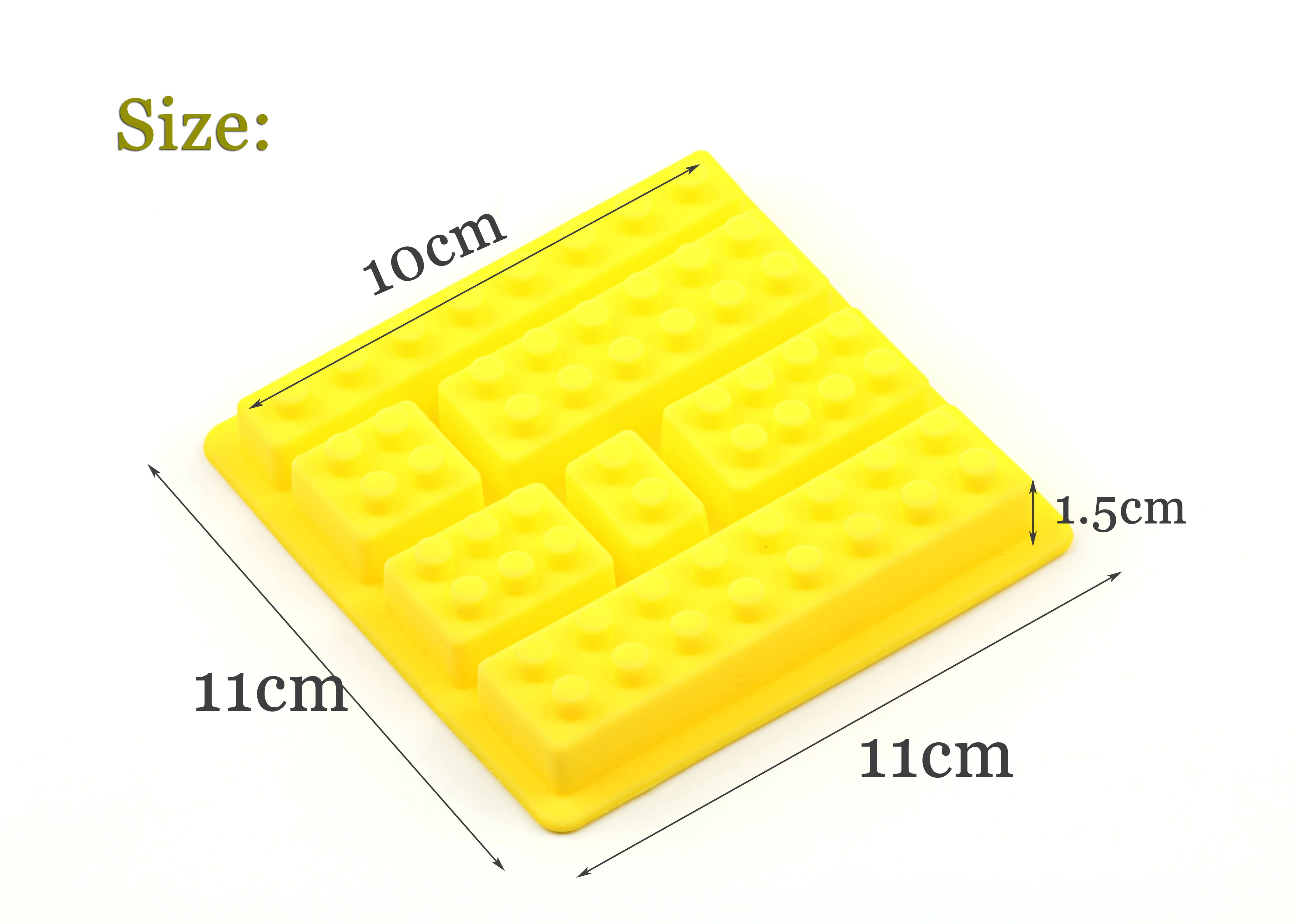 Силиконовые Lego строительные блоки 3D сделай сам форма для шоколада поднос Jello