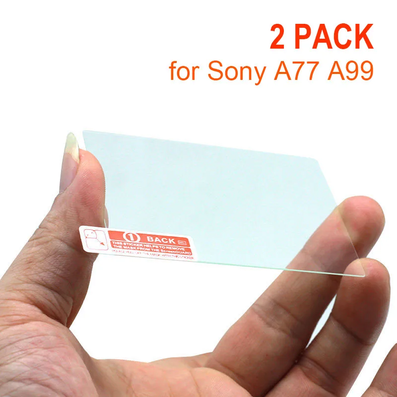 

Tempered Glass Screen Protector Film for Sony A7 II A7SII A7RII A7RM2 A7RSM2 9H 0.3MM Slim Optical Glass film For SLR camera