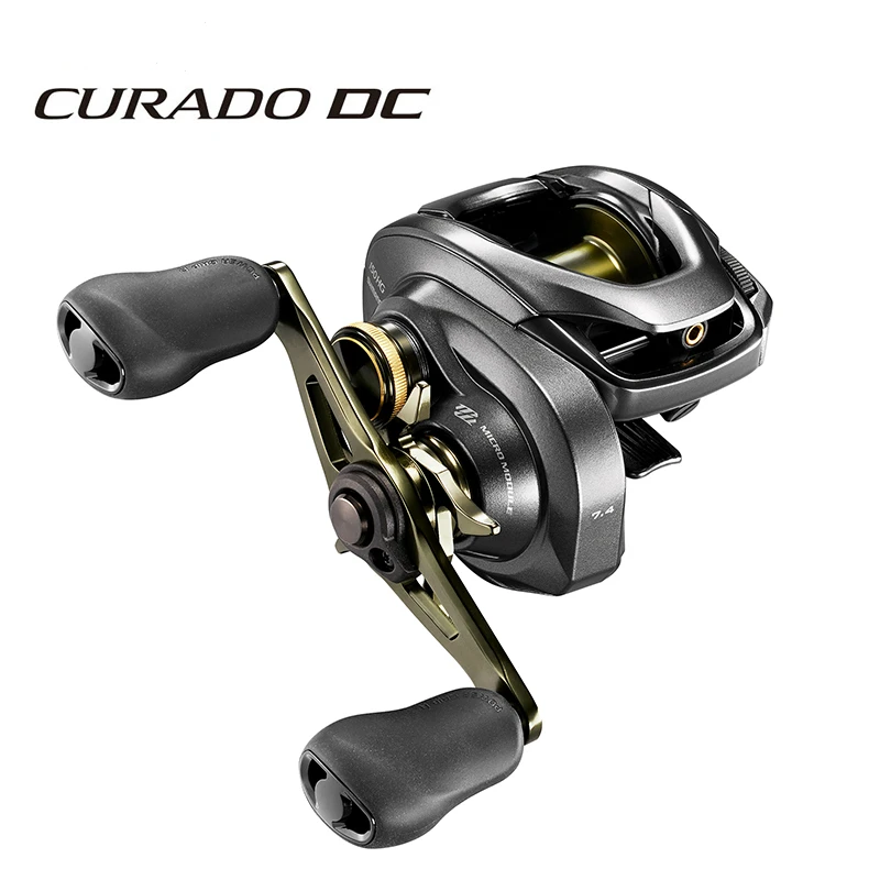 Новинка SHIMANO CURADO DC 150 150hg 150xg 151 151hg 151xg Низкопрофильная Рыболовная катушка для
