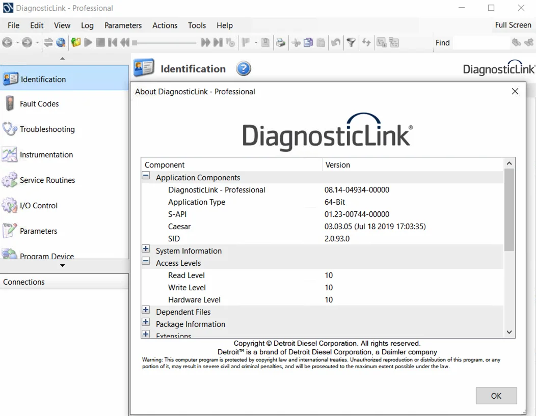 tests reviews detroit diesel diagnostic link