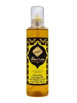 

Heating massage oil with cumin and black musk "adarisa" 100 ml