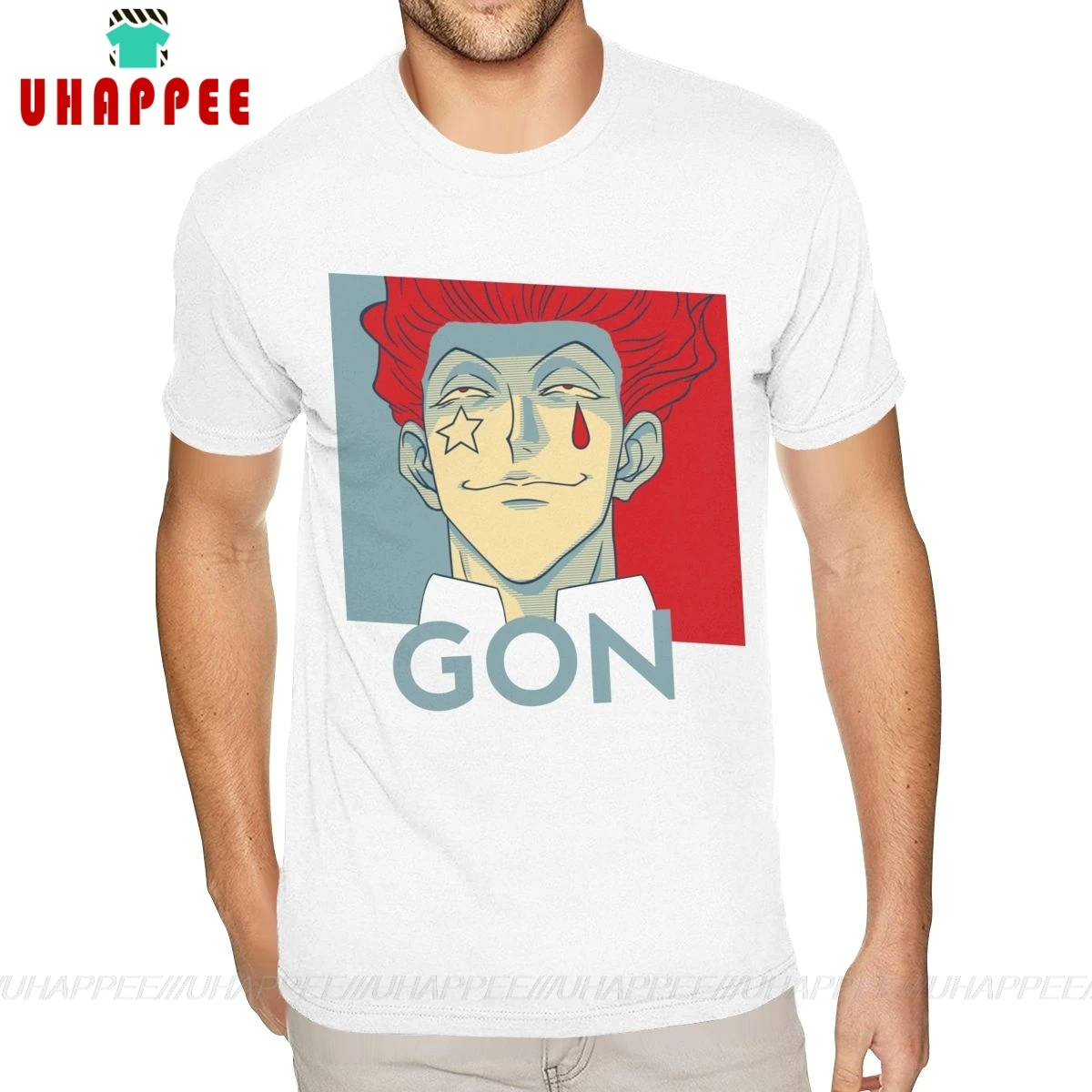 Мужская рубашка из аниме Hunter X GON большие размеры|Футболки| |