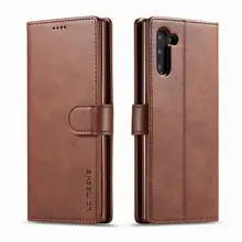 Чехол для samsung Galaxy Note 10 Plus, откидной Чехол-кошелек, чехол для samsung Galaxy Note 10+ 5G, чехол для телефона, роскошная кожаная обложка для книги, подставка