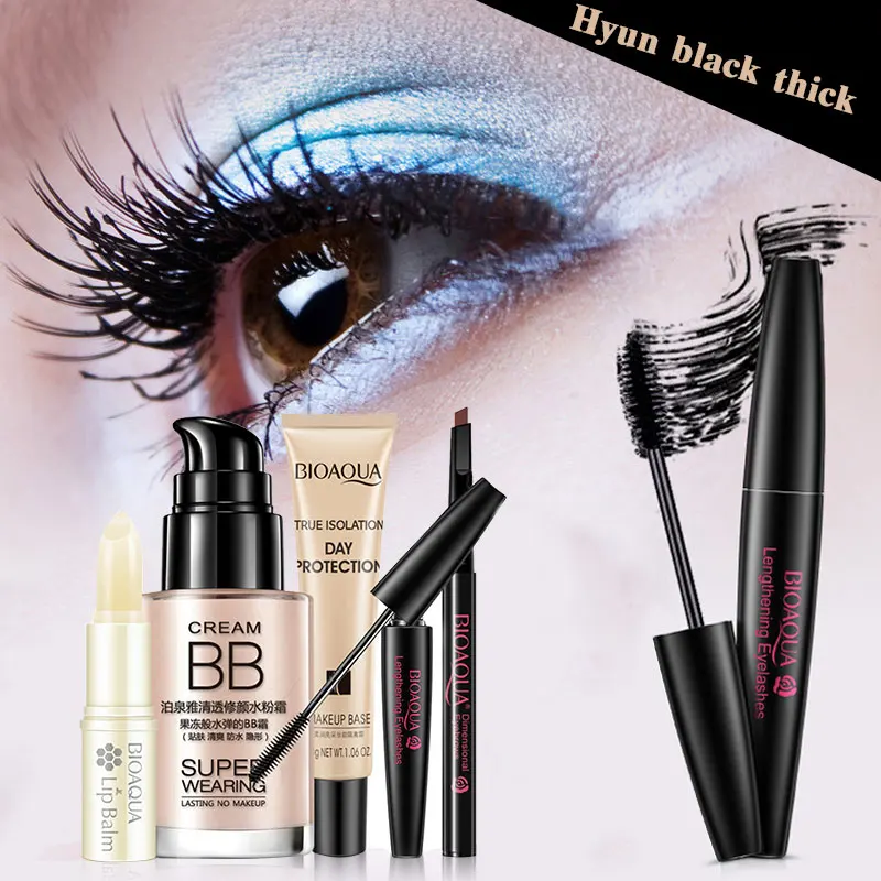 Макияж для начинающих набор ресниц объем стойкий натуральный карандаш для бровей 5 шт. Осветляющий Увлажняющий удлиняющий отбеливающий