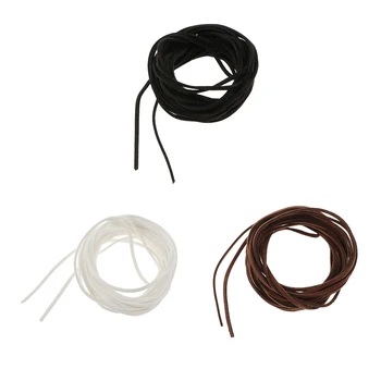 

5M Korean Velvet Leather Cord Thread String 5mm Bracelet Necklace DIY Making