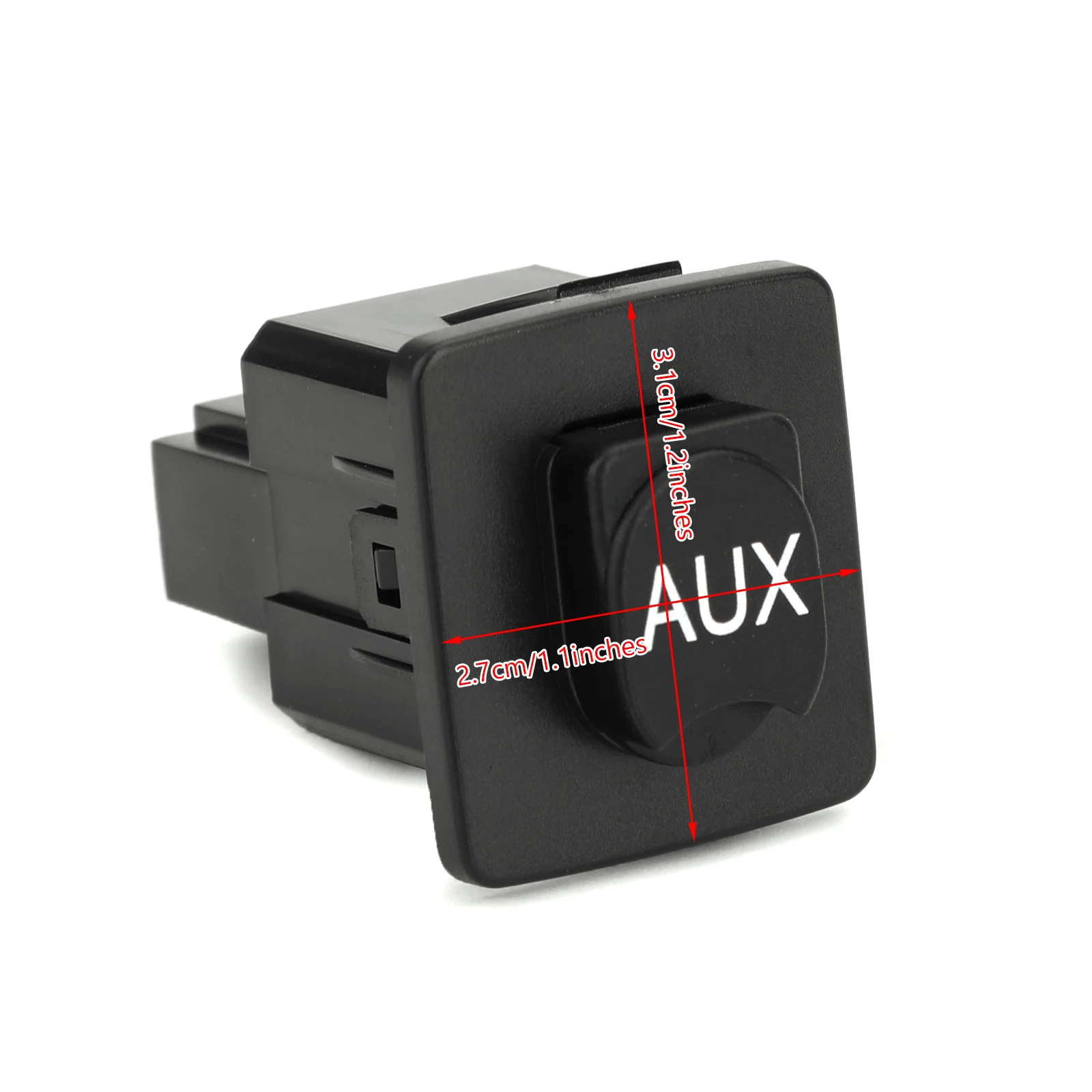 Areyourshop вспомогательный Aux Стерео адаптер аудио разъем для Honda Accord Crosstour 2008-2010 Aux аудио разъем Переключатель 39112TA0A01