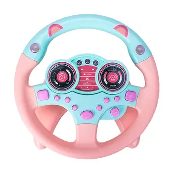 

Baby Musical Simulation Steering Wheel With Light Developing Educational Toys For Children Birthday