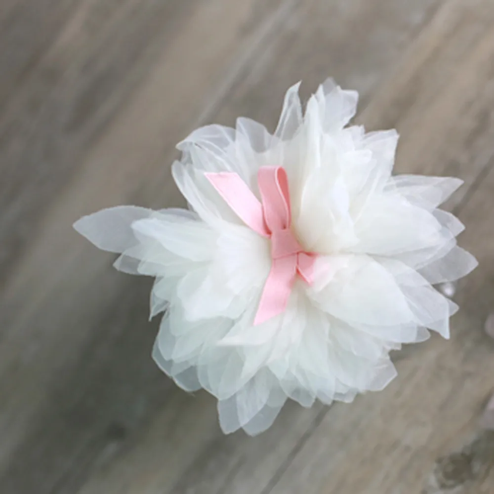 2020 new Baby big flower hairband Kids Baby Girls Head Band Hair Bows Flower Girl