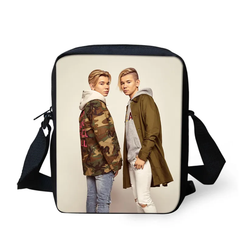 ThiKin Маркус и Мартинус рюкзак с принтом на шнурках Детские Мини рюкзаки для маленьких мальчиков рюкзак Bolsa - Цвет: As Pictures