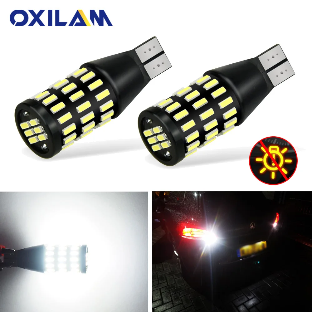 2Pcs 1500LM W16W T15 LED Bulb Canbus Car Backup Reverse Light For Mercedes Benz AMG CLA W203 W211 W204 W210 W124 W212 W202 W205 |